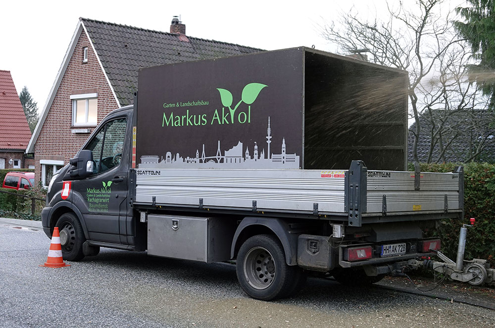 Transporter für Hecksel