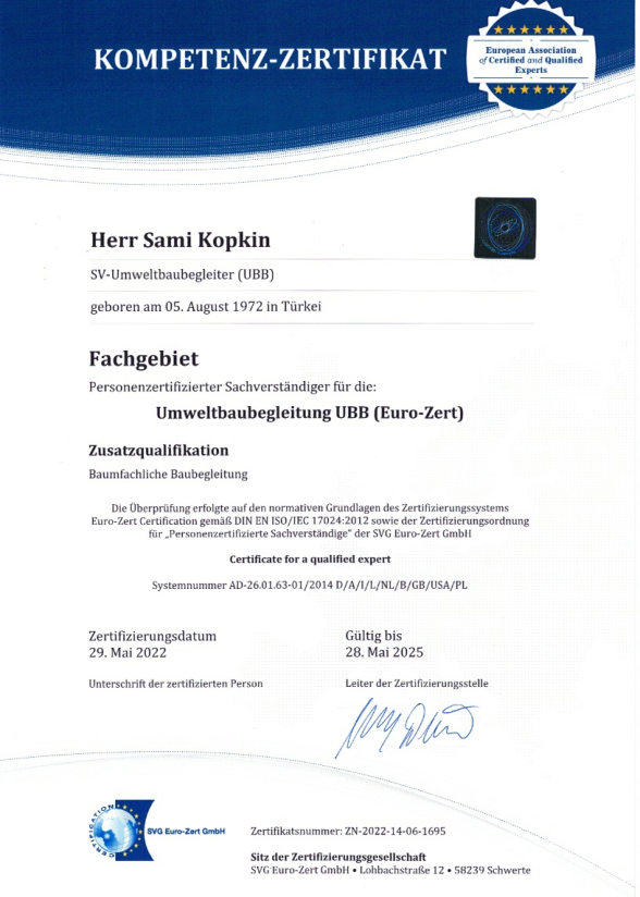 Sami Kopkin Umweltbaubegleitung